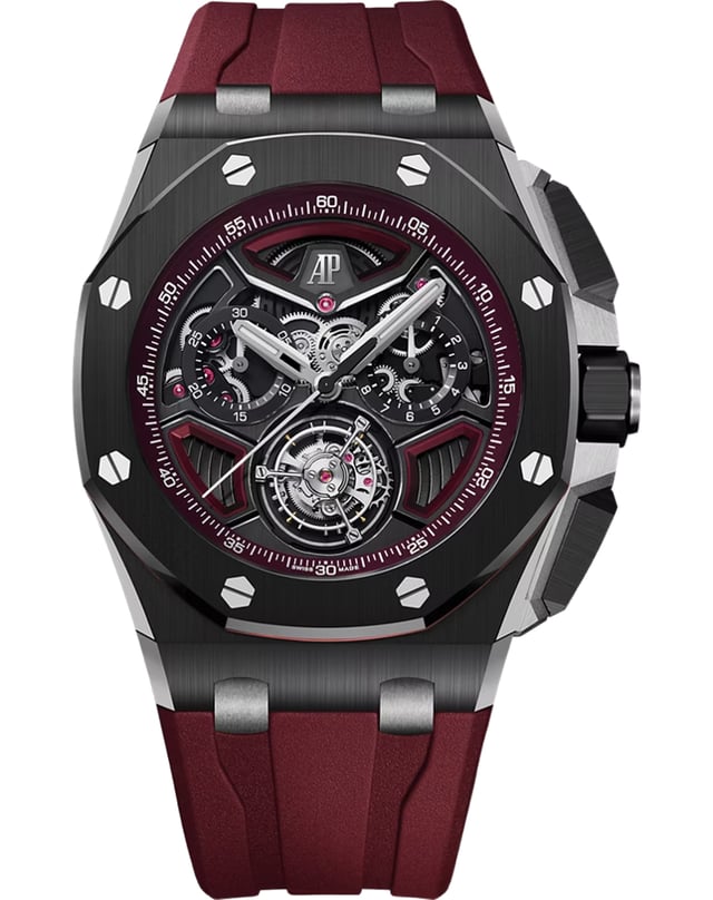 Dive watch: Audemars Piguet – Royal Oak Offshore Flying Tourbillon Chronograph Automatic, dive watch with tourbillon and chronograph