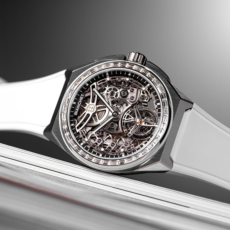 Bianchet Rotondo UltraFino Diamond: dial