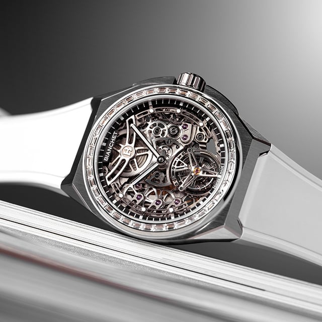 Bianchet Rotondo UltraFino Diamond: dial