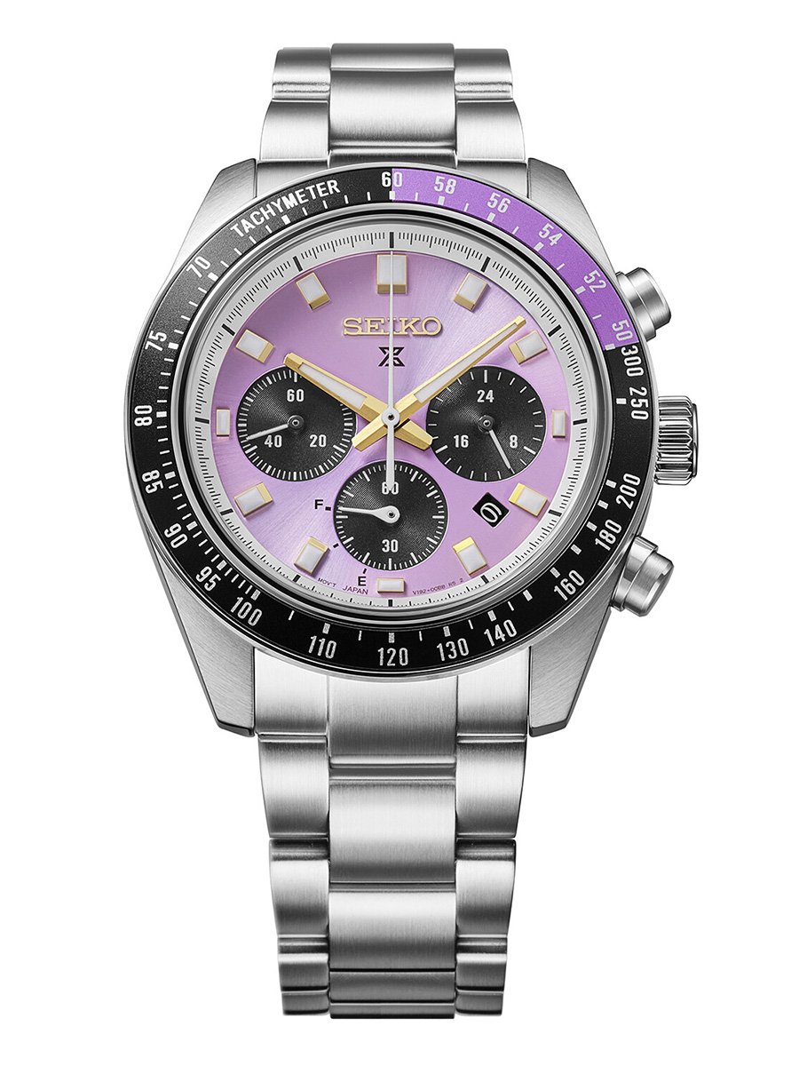 Seiko Prospex Speedtimer Solar Chronograph Seiko 145th Anniversary Limited Edition HBJ005P1: Front