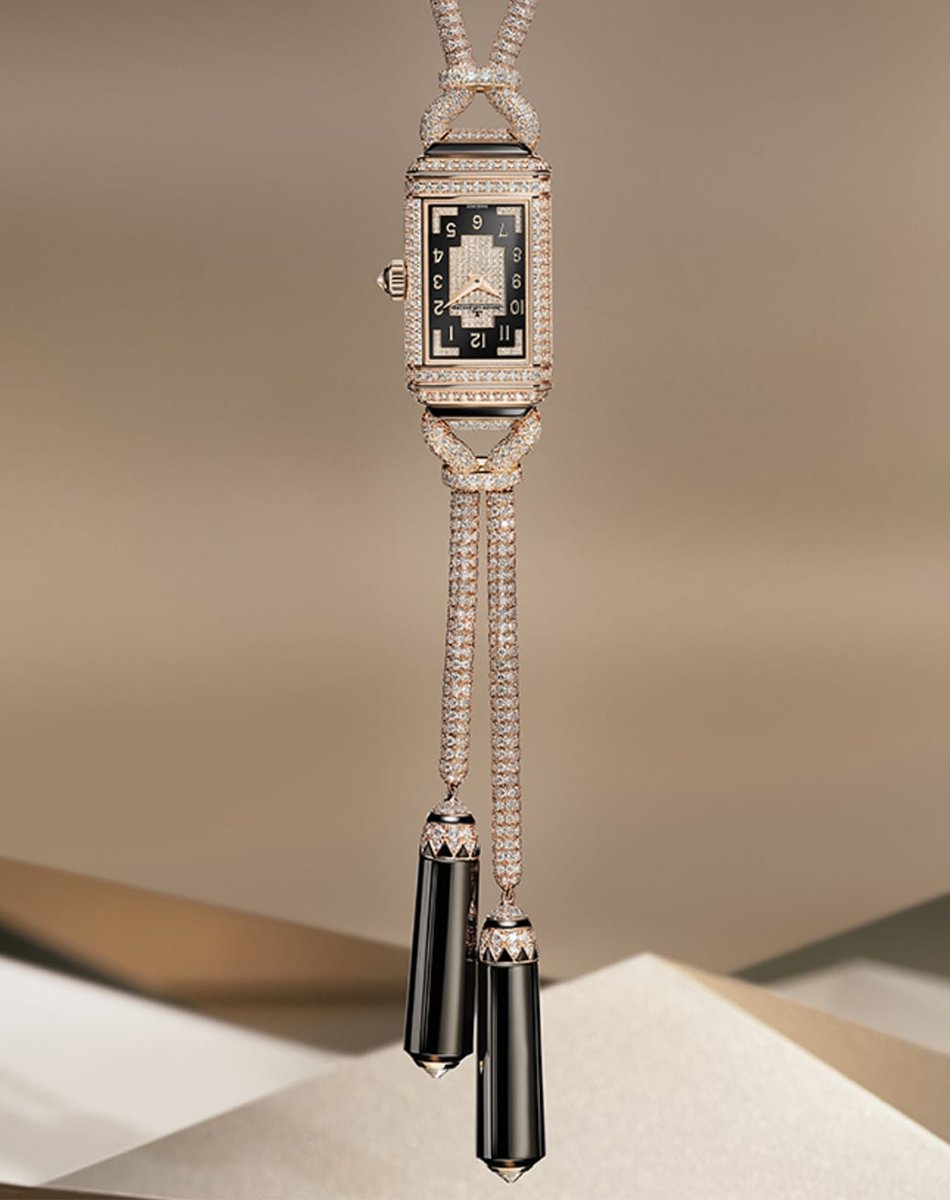 Jaeger-LeCoultre – Reverso Secret Necklace, luxury watch on a jewelry chain