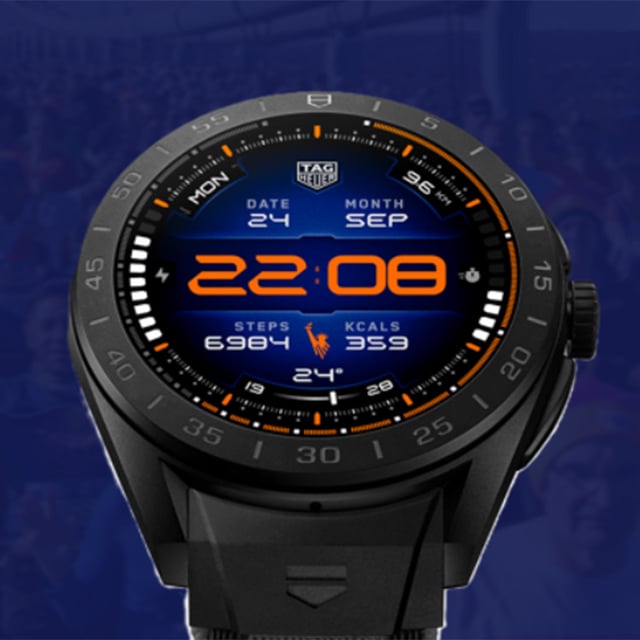 TAG Heuer Connected Calibre E5 Running Edition TRKR x NYRR: face