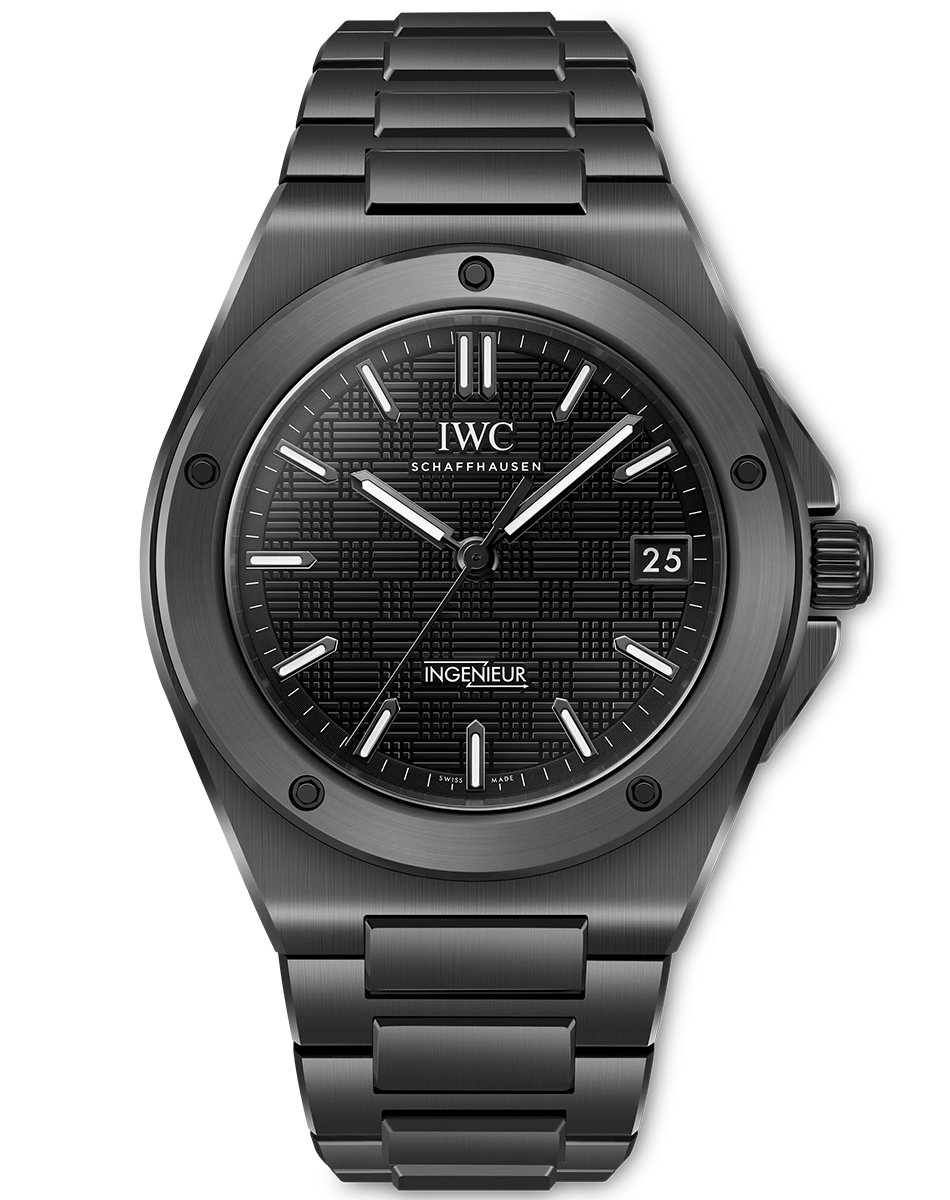 IWC Schaffhausen – Ingenieur Automatic 42, Ceramic watch with automatic movement and integrated bracelet