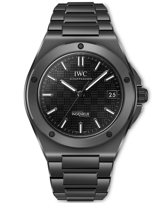 IWC Schaffhausen – Ingenieur Automatic 42, Ceramic watch with automatic movement and integrated bracelet