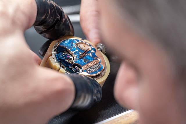 Chopard L.U.C Full Strike 'Día de los Muertos' Edition 13: Making of the dial