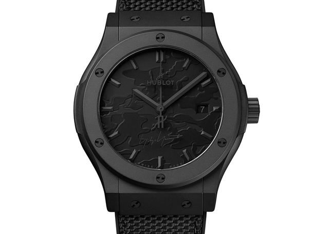 Hublot: Classic Fusion Yohji Yamamoto All Black Camo, title