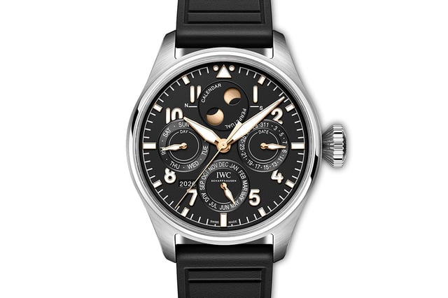 IWC Big Pilot’s Watch Perpetual Calendar Marks 140 Years of Mercedes-Benz