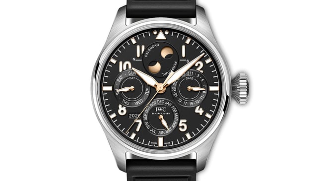 IWC Big Pilot’s Watch Perpetual Calendar ProSet 140 Years Mercedes-Benz: front