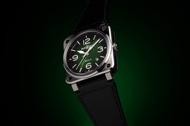 Meet the Bell & Ross BR-03 Green Steel, a Green Signal for