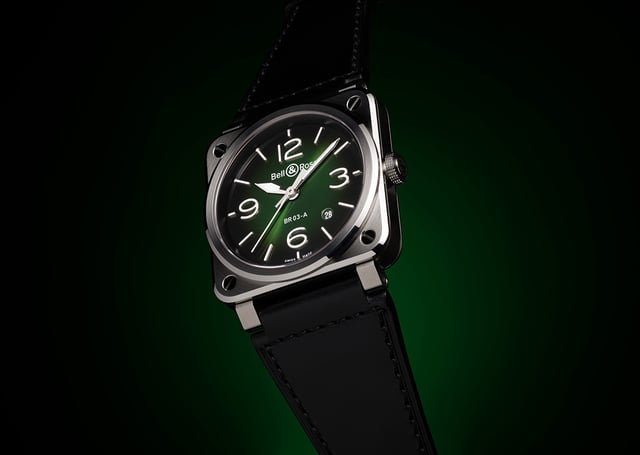 Bell & Ross: BR-03 Green Steel, title
