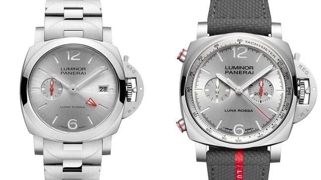 Panerai Charts a Course for the America’s Cup With Two New Luminor Luna Rossa Models
