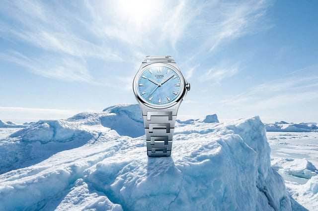 Czapek Antarctique Ice Could S, title