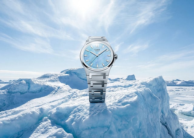 Czapek Antarctique Ice Could S, title