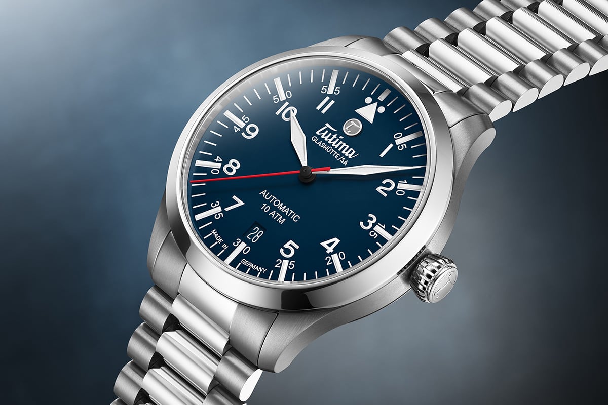 Tutima Flieger T5: dial