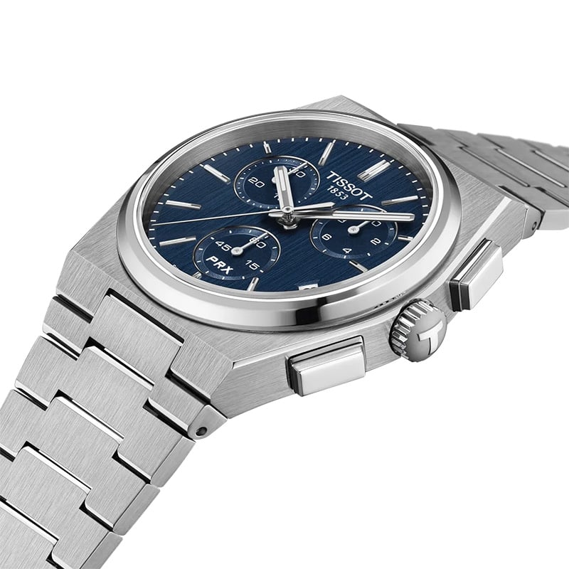 Tissot PRX Quartz Chronograph T137.417.11.041.00, side