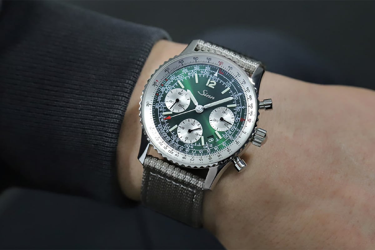 Sinn Spezialuhren: 903 St II G, wrist