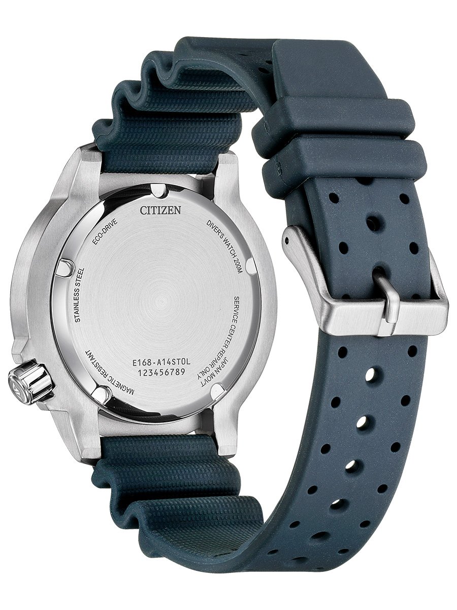 Citizen Promaster Blue Ocean BN0167-09W: case back