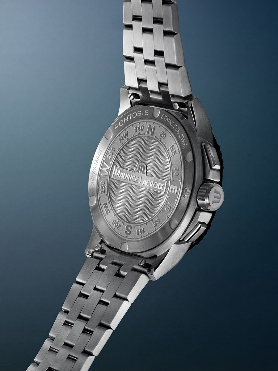 Maurice Lacroix Pontos S Solar: case back