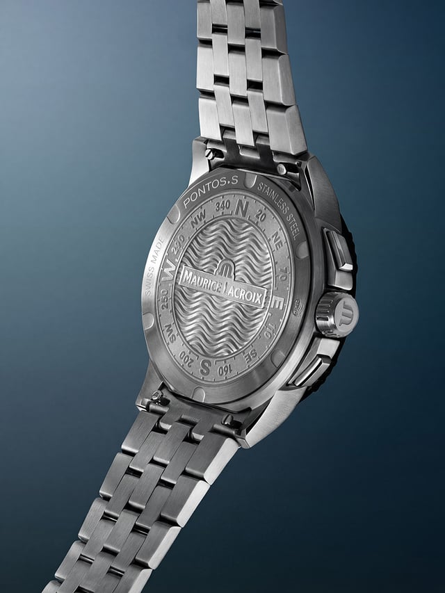 Maurice Lacroix Pontos S Solar: case back