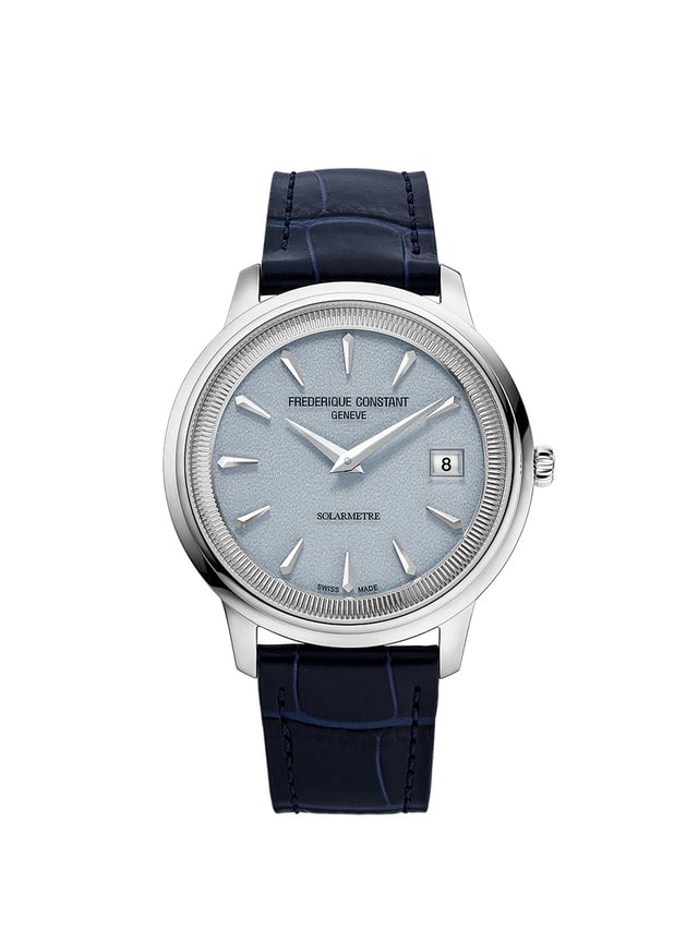 Frederique Constant Moneta Solarmetre, ref. FC-120LB3S6, front