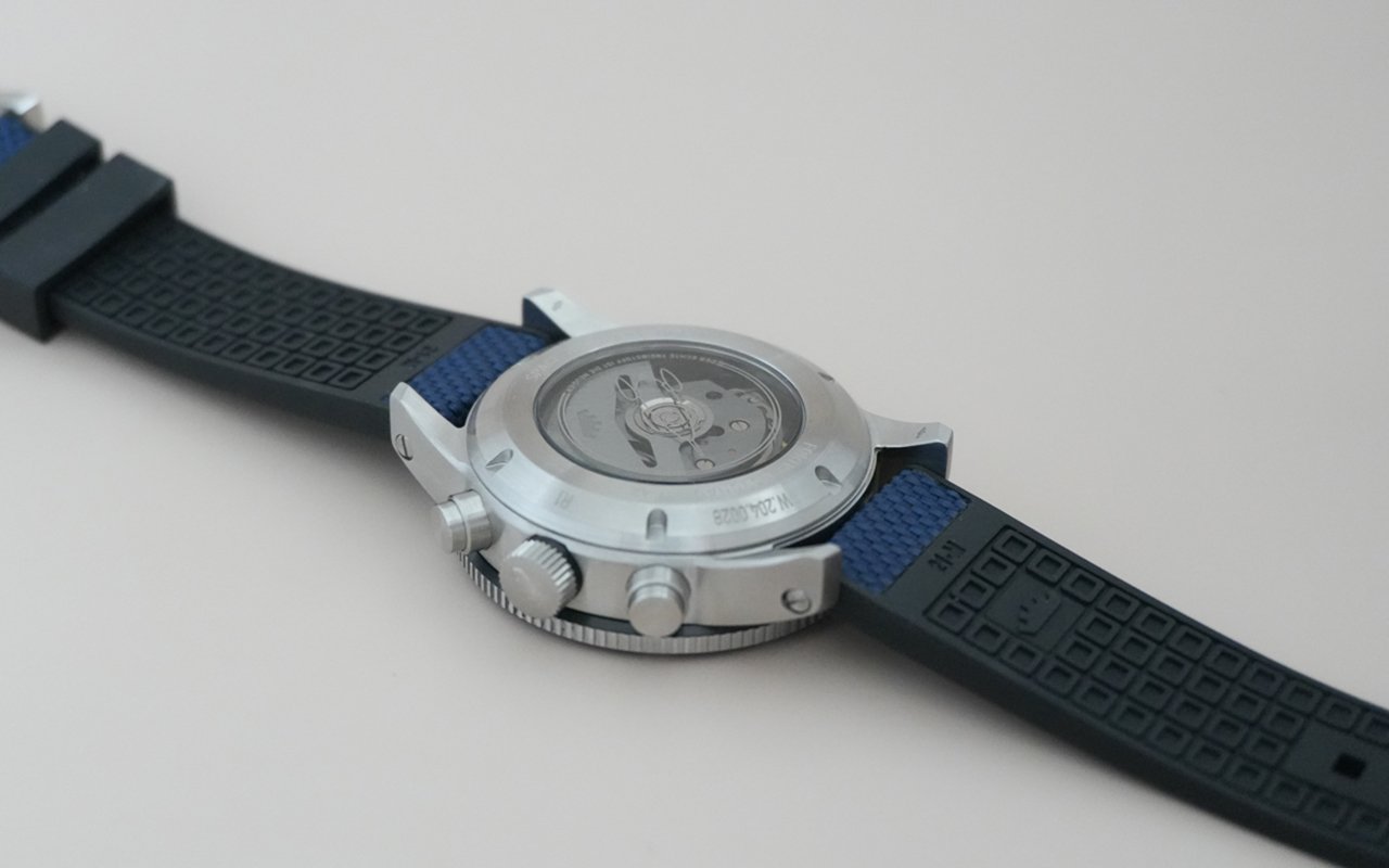 Fortis Novonaut N-42 Halo, blue version watch