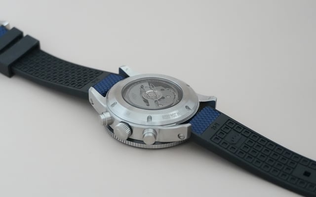 Fortis Novonaut N-42 Halo, blue version watch