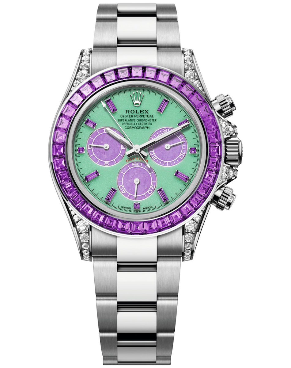 Rolex – Four Seasons: Spring, automatic chronograph in white gold