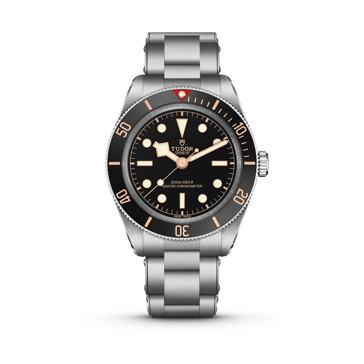Tudor Black Bay 58 with three-row strap