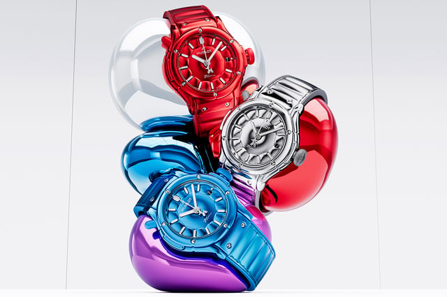 Hublot Classic Fusion Balloon Dog By Jeff Koons Silver: title