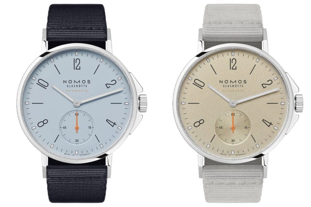 Nomos Glashuette Ahoi neomatik sky und sand