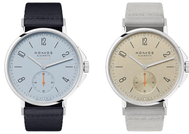 Nomos Glashuette Ahoi neomatik sky und sand