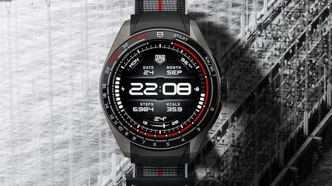 TAG Heuer Connected Calibre E5 Running Edition: title