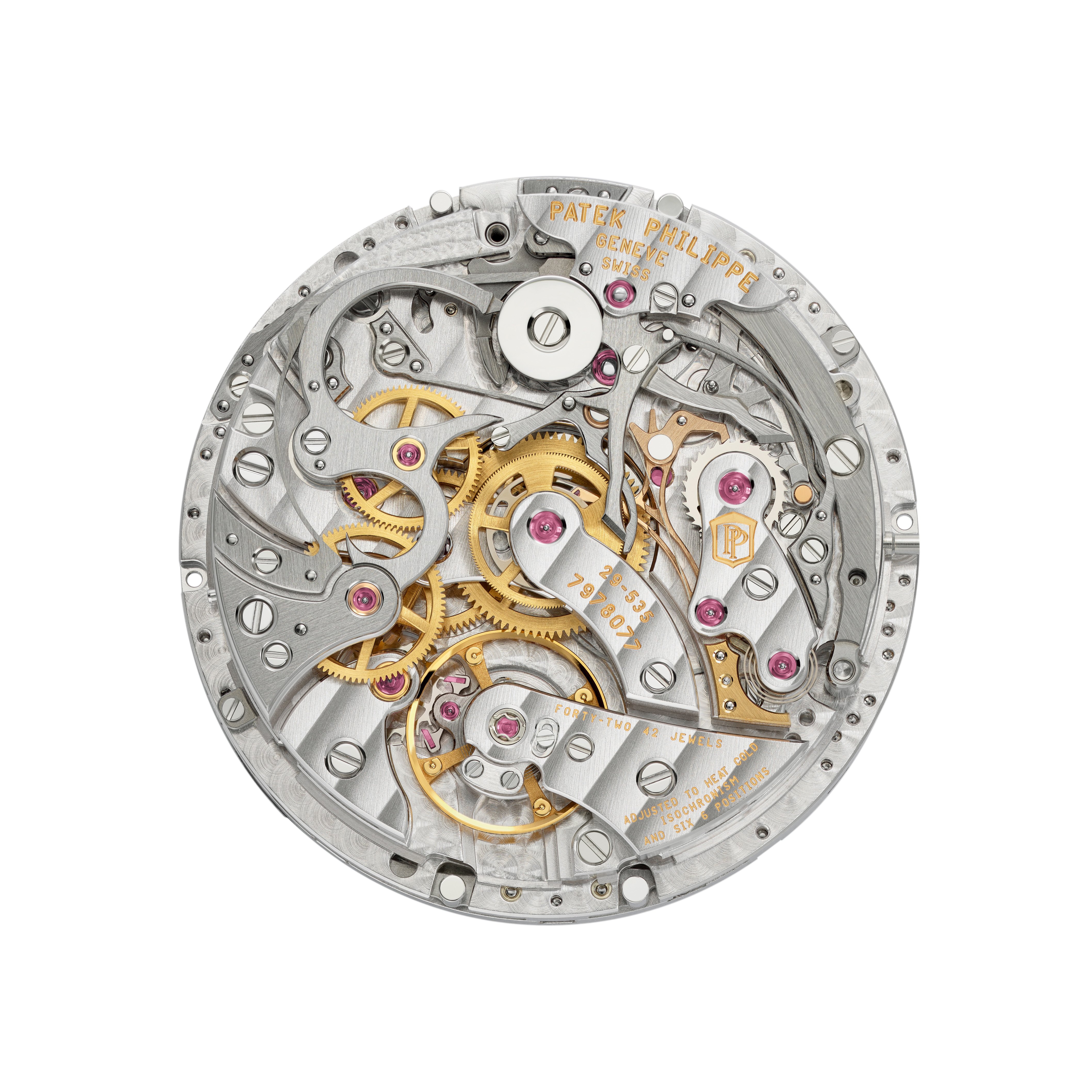 Patek Philippe Instantaneous Perpetual Calendar Chronograph, ref. 5978P-010, Caliber CH 29-535 PS QI: back side