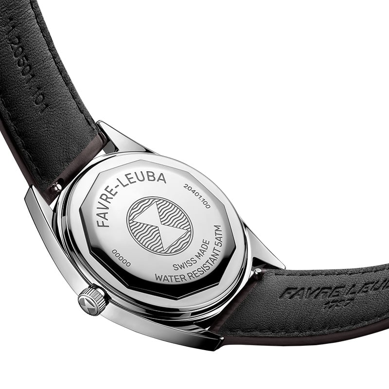 Favre Leuba Harpoon Revival: case back