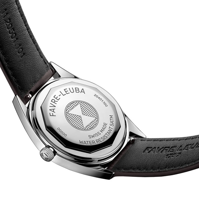 Favre Leuba Harpoon Revival: case back