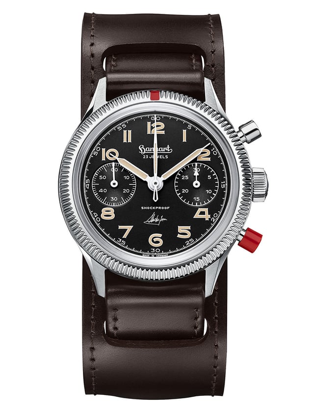 Hanhart 417 ES Steve McQueen Limited Edition No. 1: front