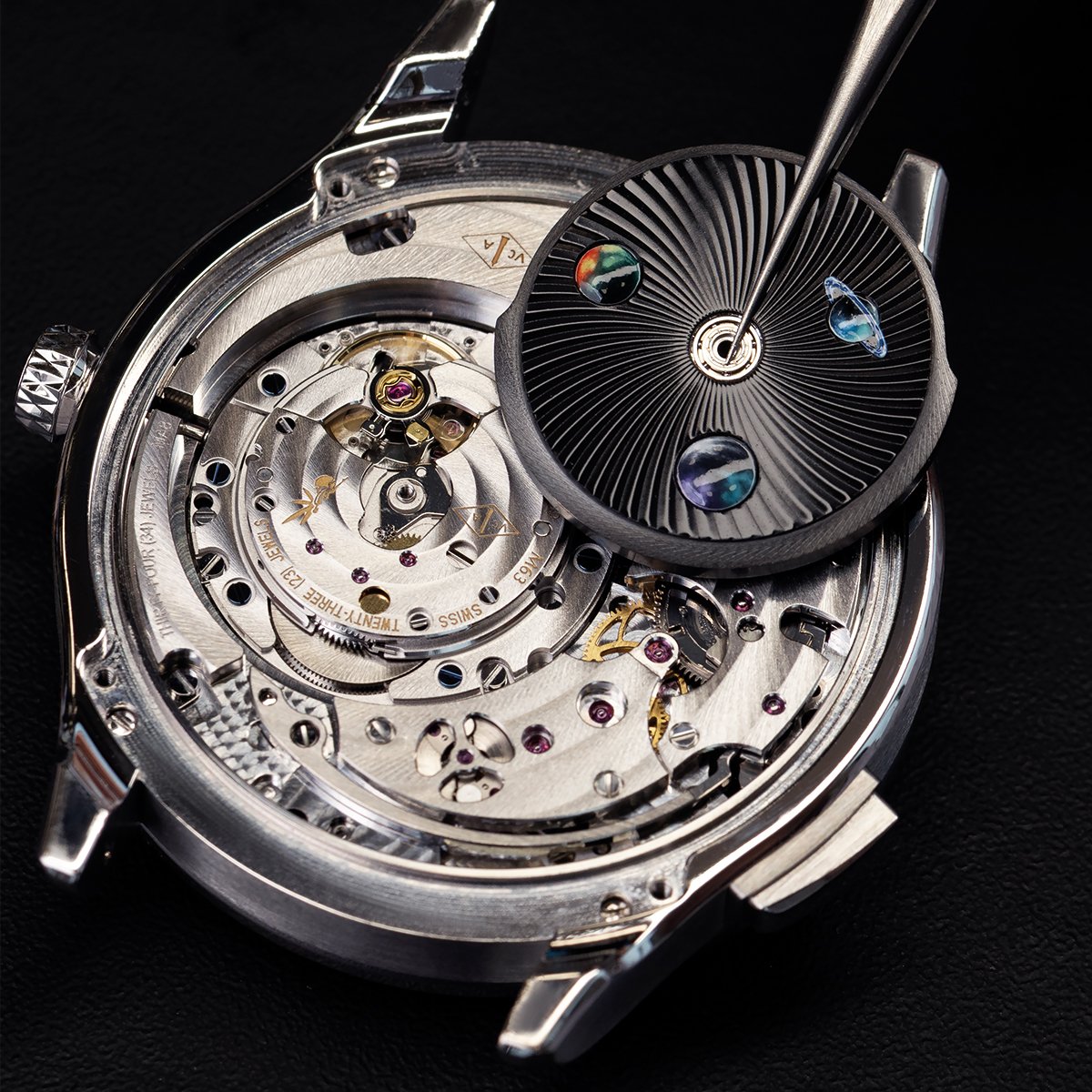 Van Cleef & Arpels Midnight Jour Nuit Phase de Lune Caliber