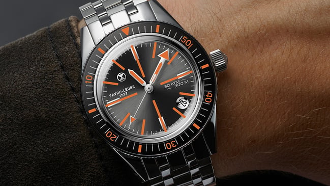 Favre Leuba Deep Raider Revival Returns in Bold Orange