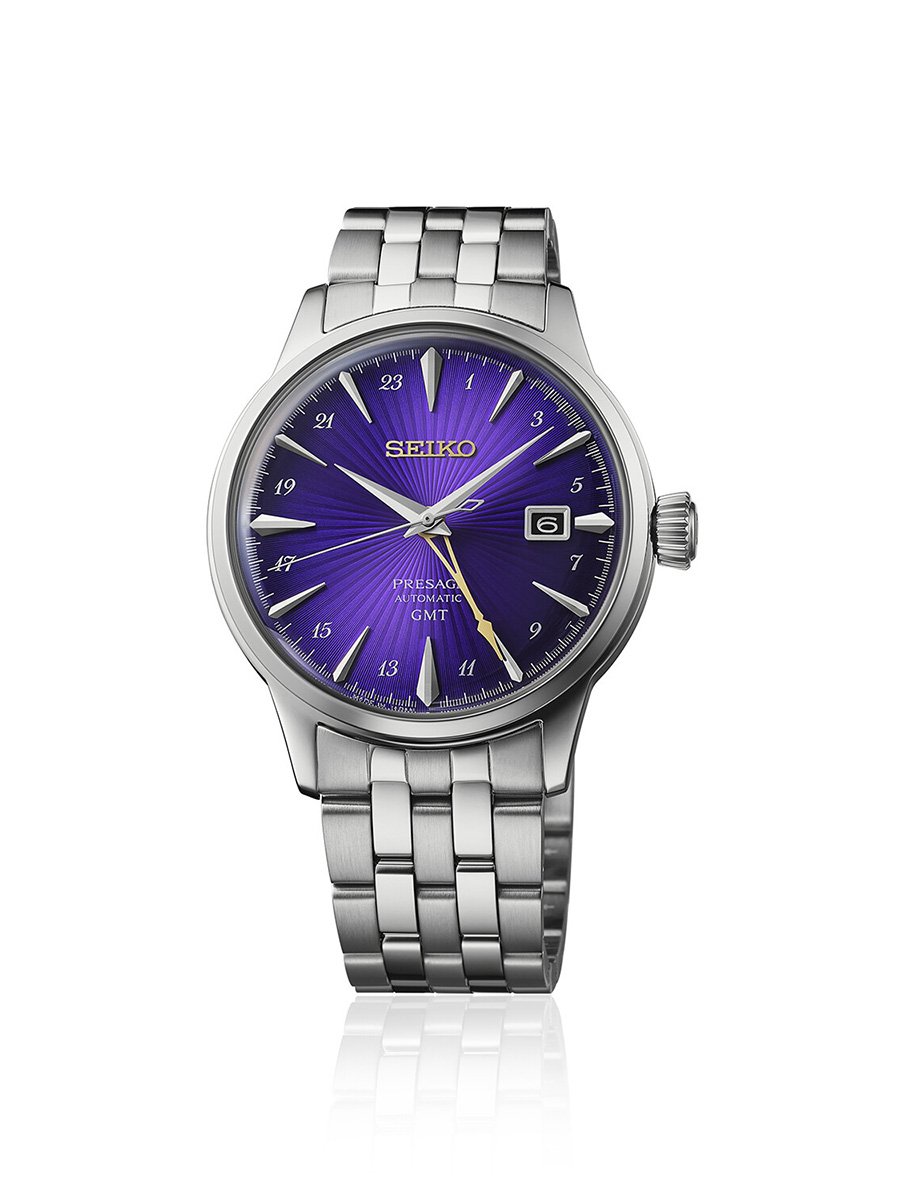 Seiko Presage Cocktail Time GMT Seiko 145th Anniversary Limited Edition HCB006J1: Front