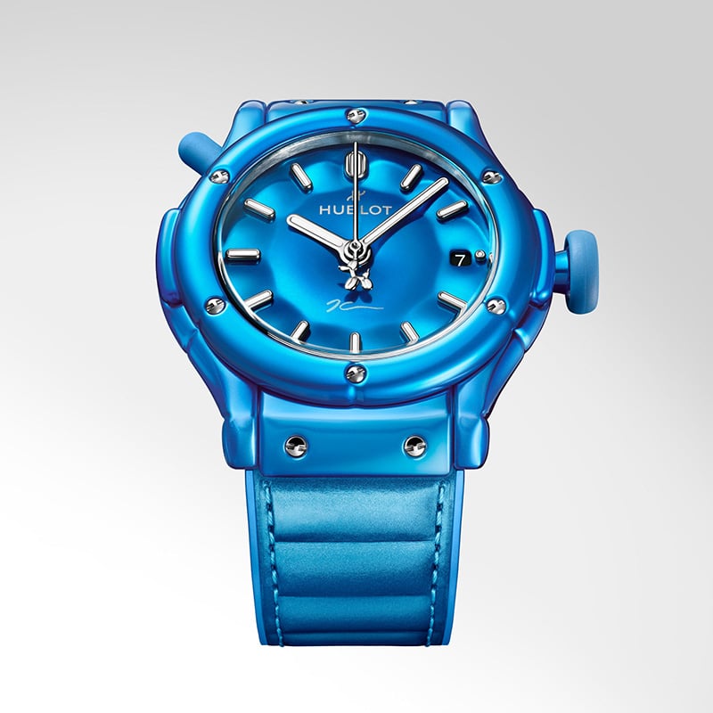 Hublot Classic Fusion Balloon Dog By Jeff Koons Blue: Front