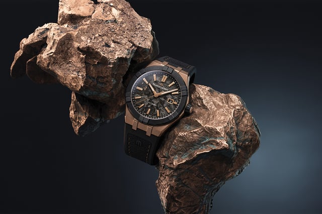 Maurice Lacroix Aikon-ic Frozen Carbon Bronze: title