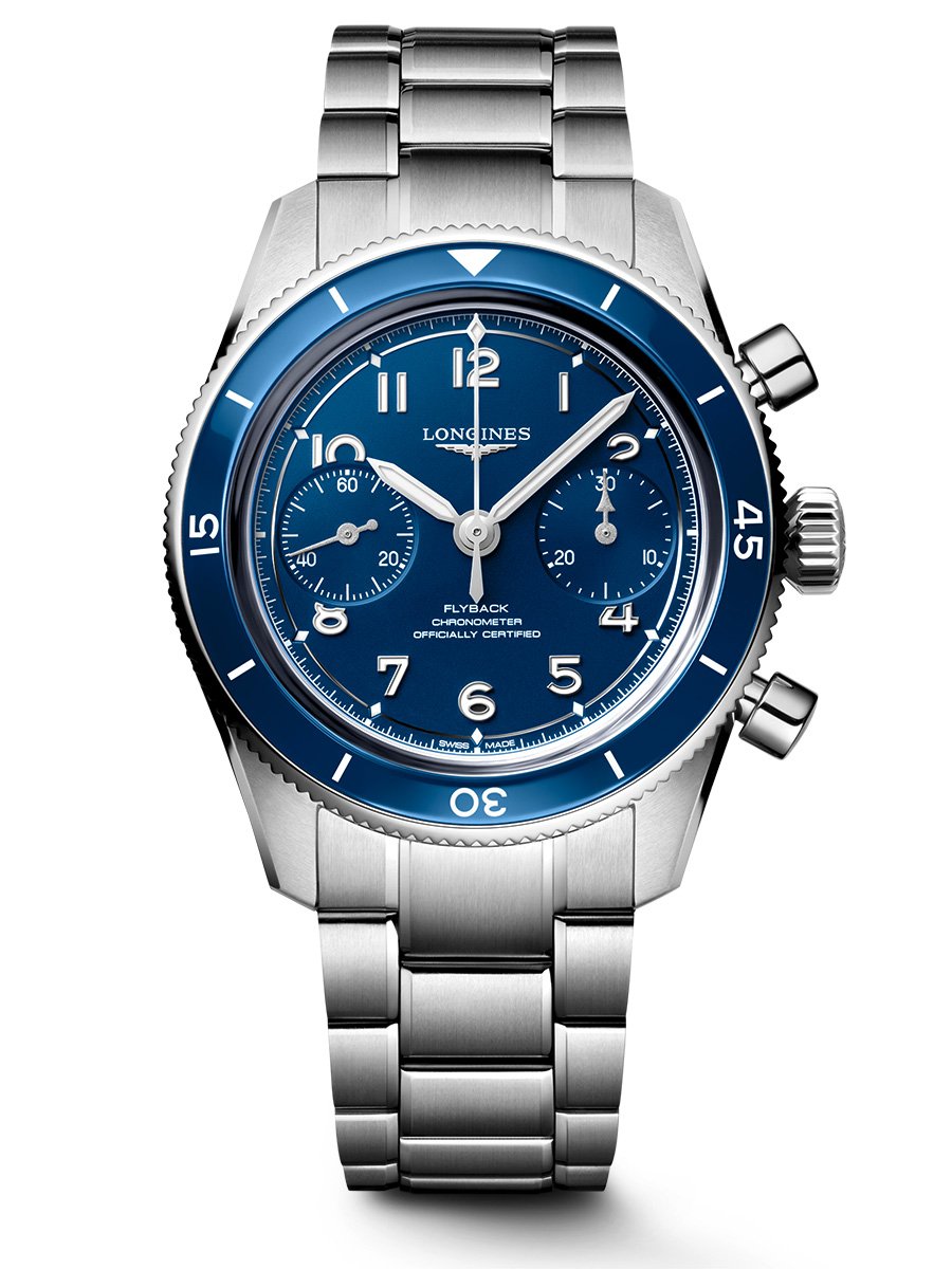 Longines Spirit Pilot Flyback, L3.721.4.93: front