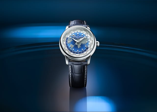 Frederique Constant: Classic Worldtimer Manufacture, ref. 719BLW3H6, title