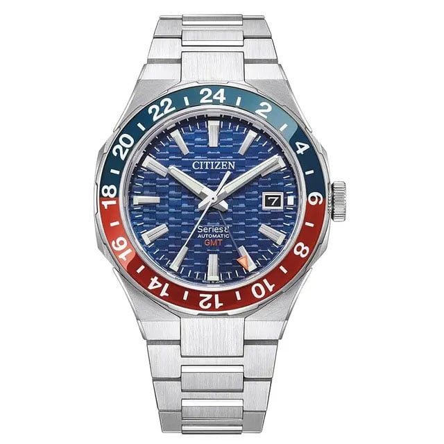 Citizen: Series 8 880 GMT with blue-red bezel