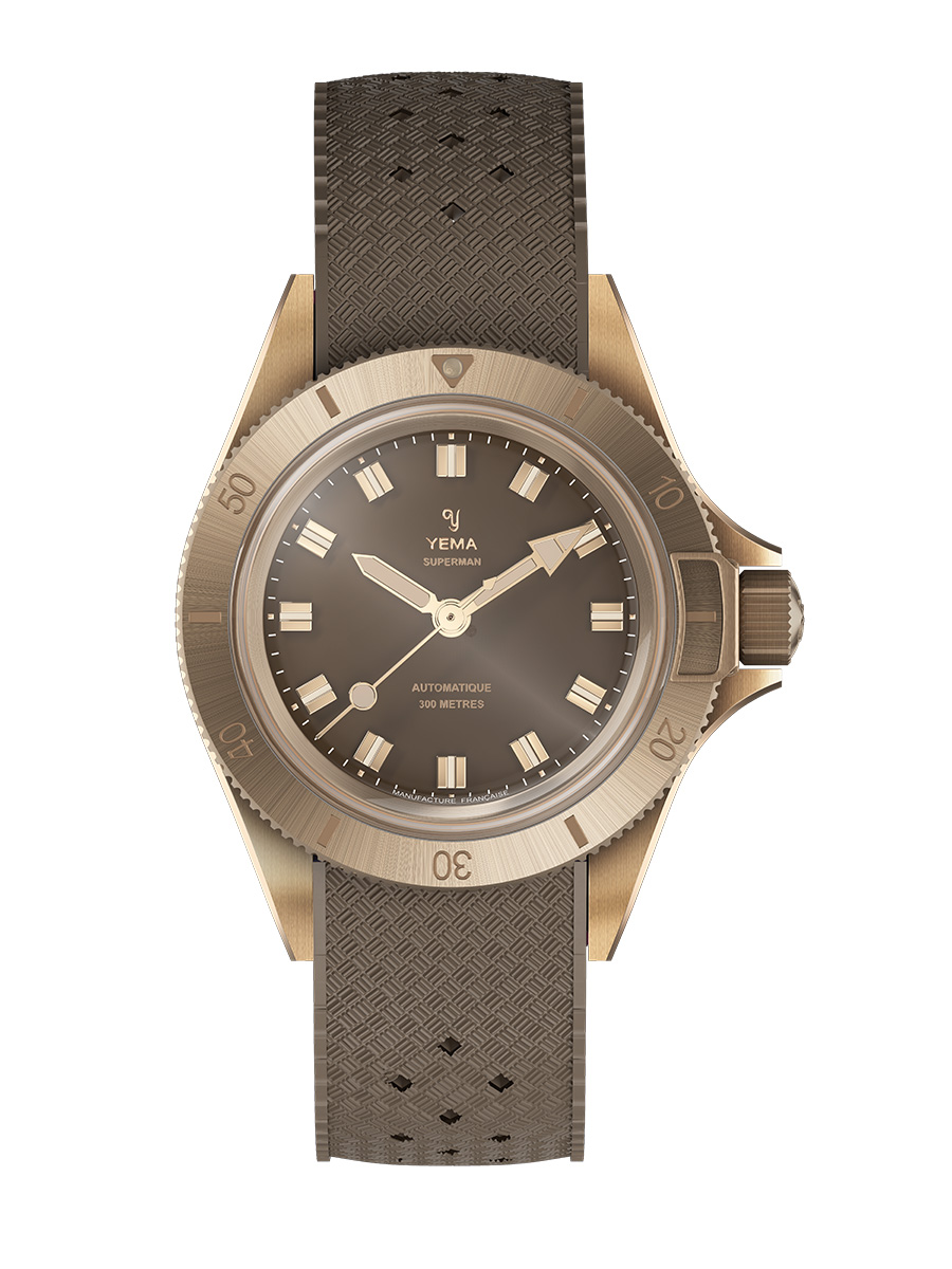 Yema Superman Bronze CMM.10: Brown, front