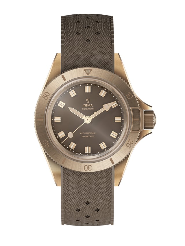 Yema Superman Bronze CMM.10: Brown, front