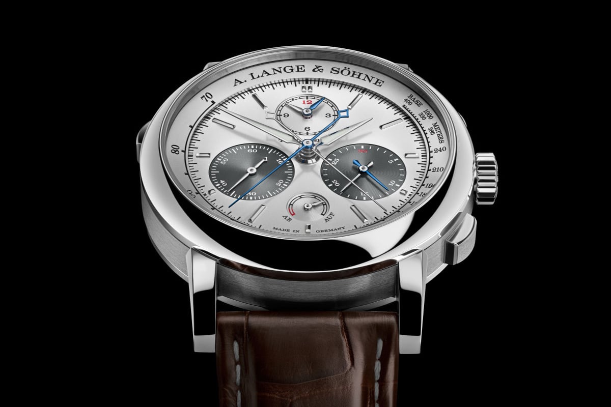 A. Lange & Söhne Triple Split: dial