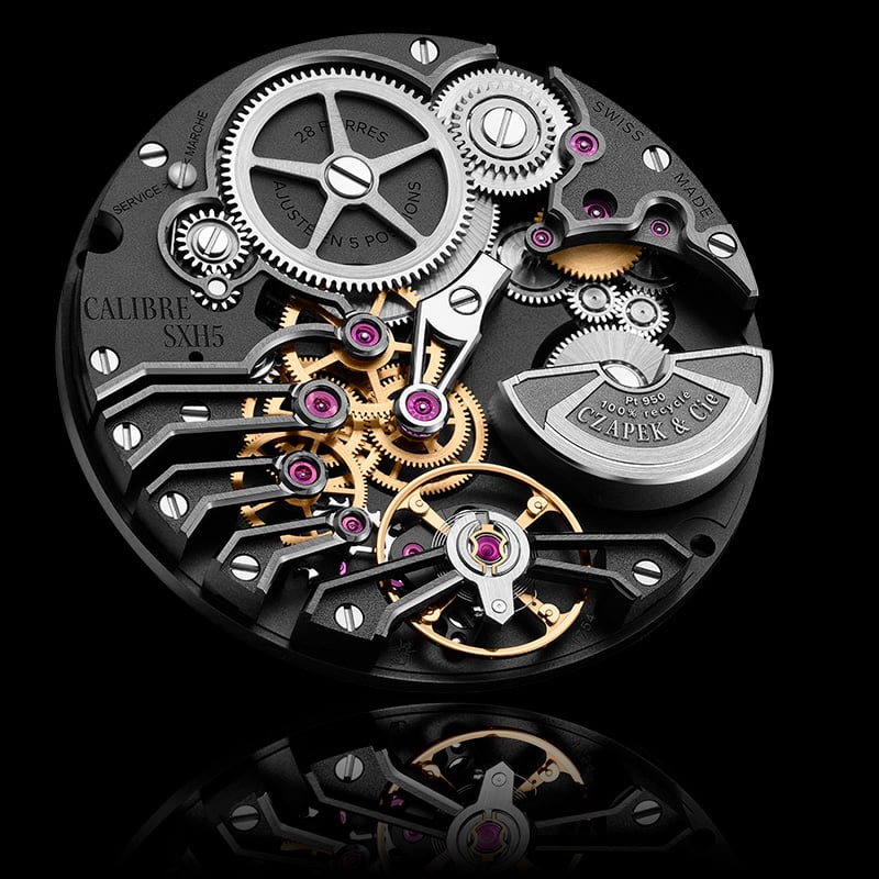 Czapek: Calibre SXH5, Front