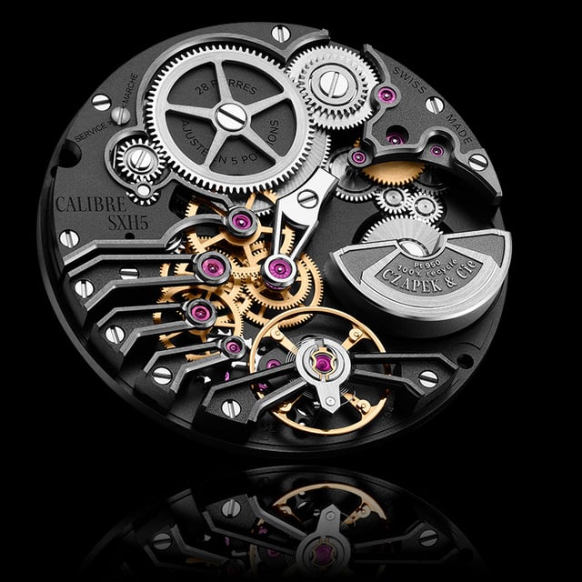 Czapek: Calibre SXH5, Front