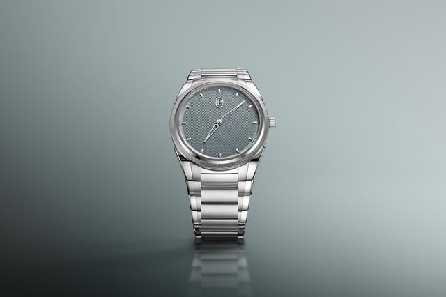 Parmigiani Fleurier Tonda PF Micro-Rotor Agave Blue, Steel version, title